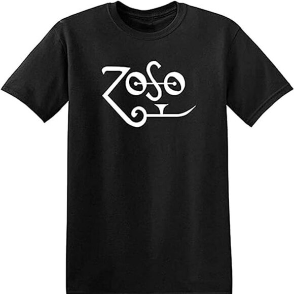 Led Zeppelin Logo Zoso Symbol Retro Rock Band Collector Classic Graphic Gift 05 - Picture 1 of 5